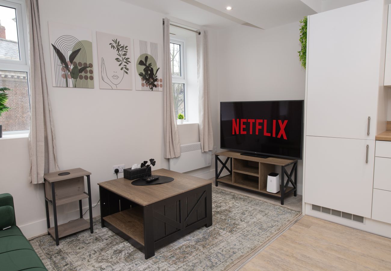 Apartment in Hull - Stylish 1BR Haven in Hull City Centre Near Marina