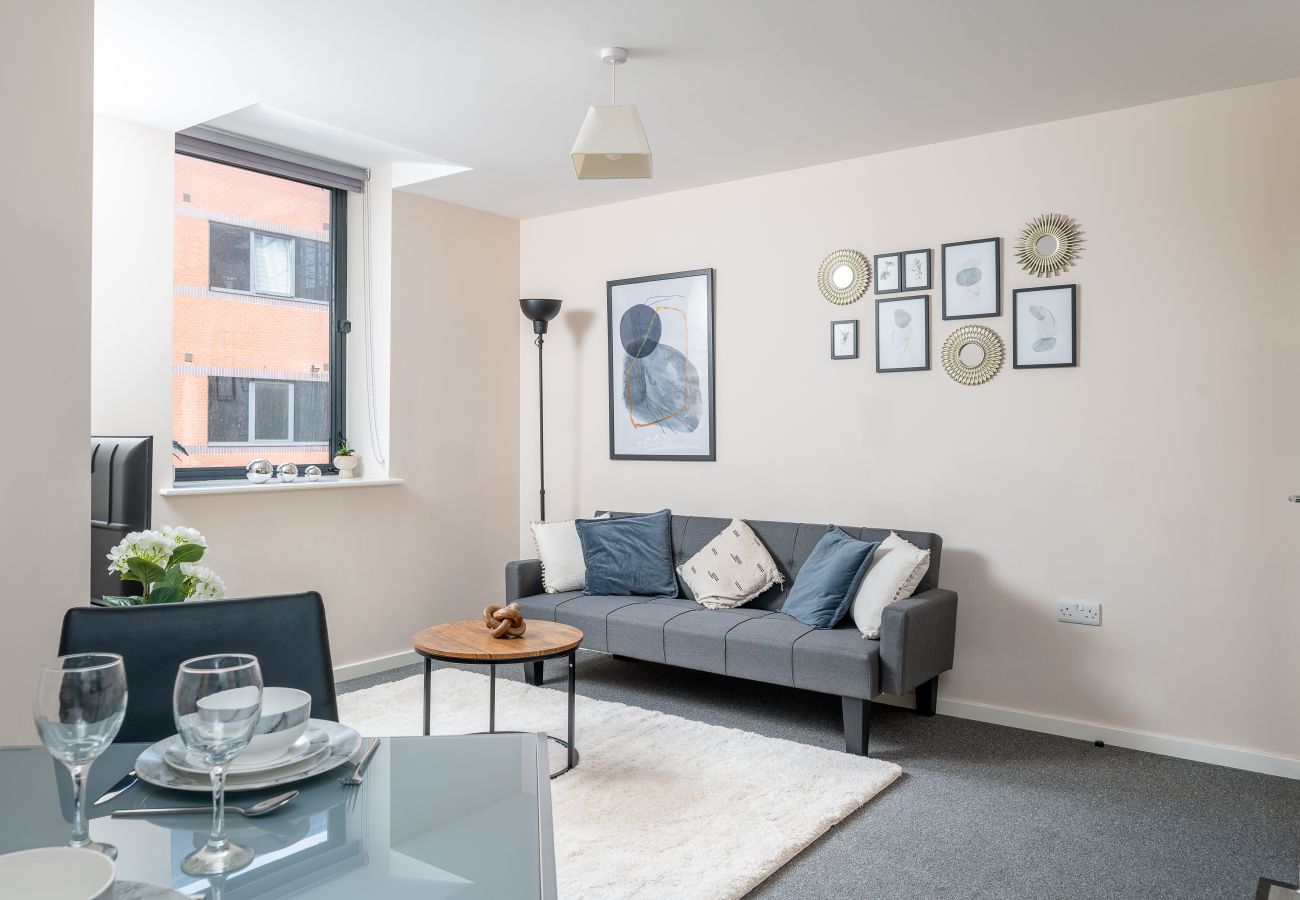 Apartment in Salford - Stylish 1BR Haven Near Manchester Centre